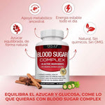 Blood Sugar x 60 capsulas Para aliviar azúcar inestable, sobre peso y cambios de humor